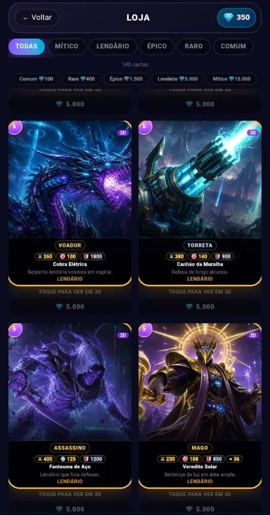 Torre Flux — arena 1v1 em tempo real